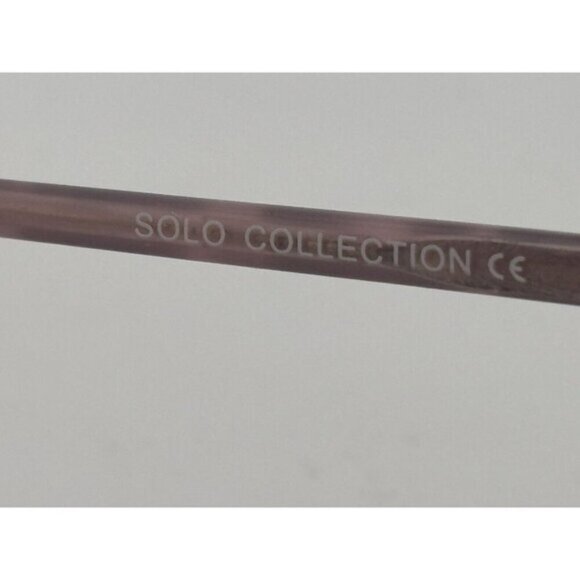 Solo Collection - SOLO 593 PINK 50-16-135 Oval Eyeglass Frames - Picture 5 of 9